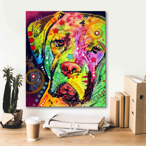 Image of 'Mastiff' by Dean Russo, Giclee Canvas Wall Art,20x24