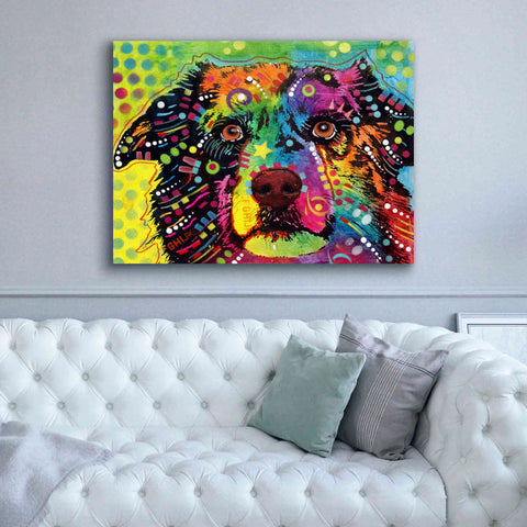 Image of 'Straight Aussie' by Dean Russo, Giclee Canvas Wall Art,54x40