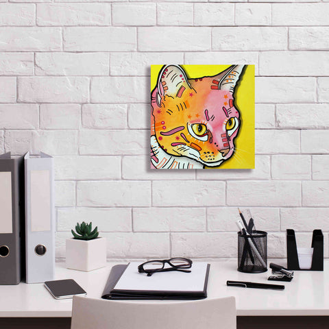 Image of 'Watching Rain' by Dean Russo, Giclee Canvas Wall Art,12x12