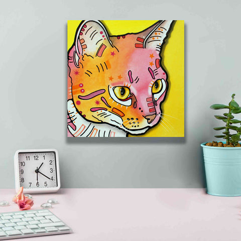 Image of 'Watching Rain' by Dean Russo, Giclee Canvas Wall Art,12x12