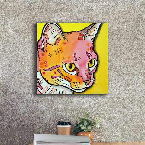 Image of 'Watching Rain' by Dean Russo, Giclee Canvas Wall Art,18x18