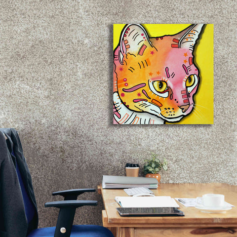 Image of 'Watching Rain' by Dean Russo, Giclee Canvas Wall Art,26x26