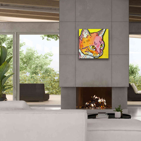 Image of 'Watching Rain' by Dean Russo, Giclee Canvas Wall Art,26x26