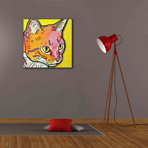 Image of 'Watching Rain' by Dean Russo, Giclee Canvas Wall Art,26x26