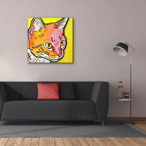 Image of 'Watching Rain' by Dean Russo, Giclee Canvas Wall Art,37x37