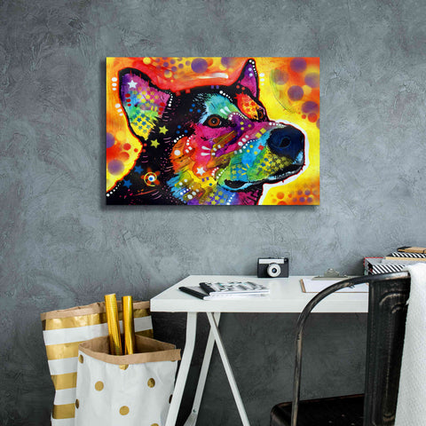 Image of 'Zeike' by Dean Russo, Giclee Canvas Wall Art,26x18