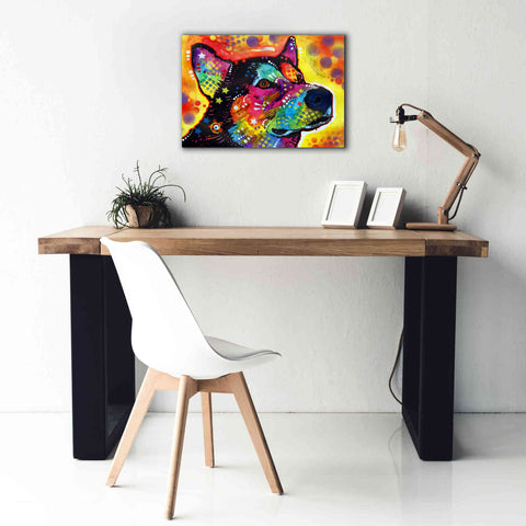 Image of 'Zeike' by Dean Russo, Giclee Canvas Wall Art,26x18