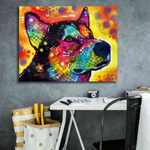 Image of 'Zeike' by Dean Russo, Giclee Canvas Wall Art,34x26