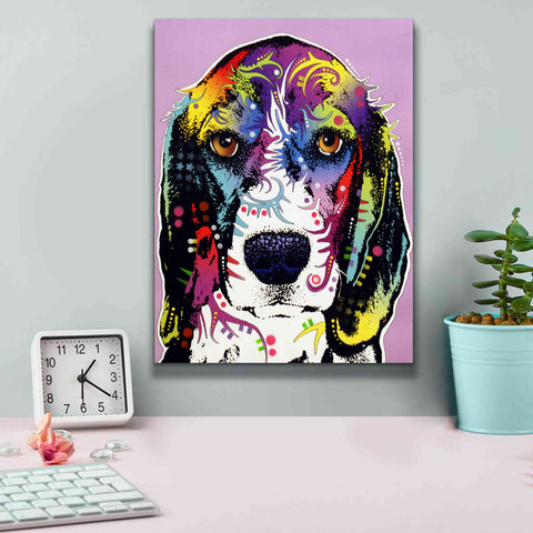 Image of '4 Beagle' by Dean Russo, Giclee Canvas Wall Art,12x16