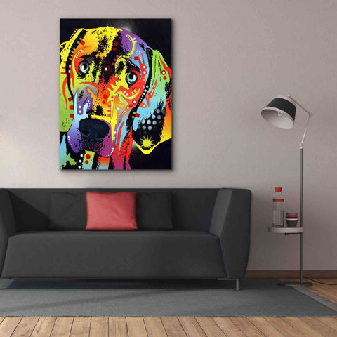 Image of 'Weimaraner' by Dean Russo, Giclee Canvas Wall Art,40x54