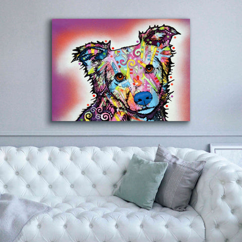 Image of 'Collied' by Dean Russo, Giclee Canvas Wall Art,54x40
