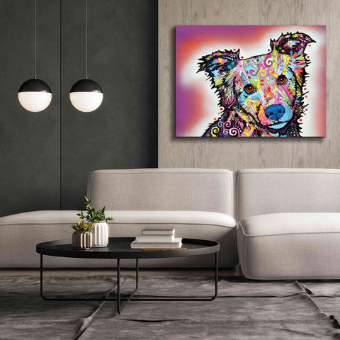 Image of 'Collied' by Dean Russo, Giclee Canvas Wall Art,54x40
