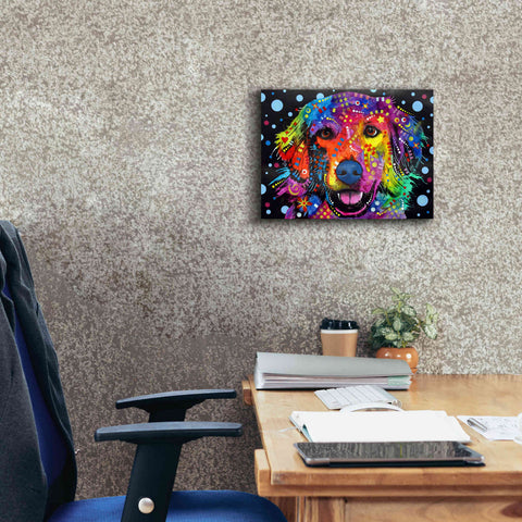 Image of 'Love Is Golden ' by Dean Russo, Giclee Canvas Wall Art,16x12