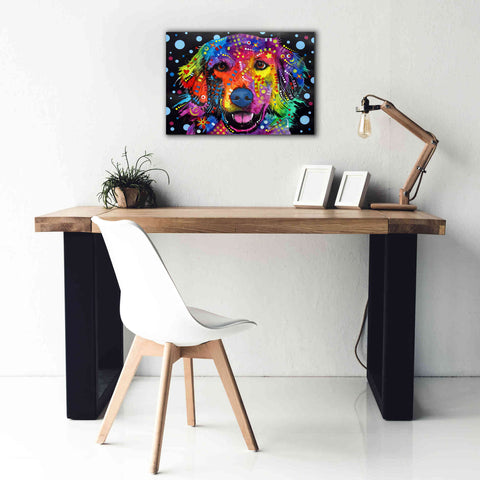 Image of 'Love Is Golden ' by Dean Russo, Giclee Canvas Wall Art,26x18