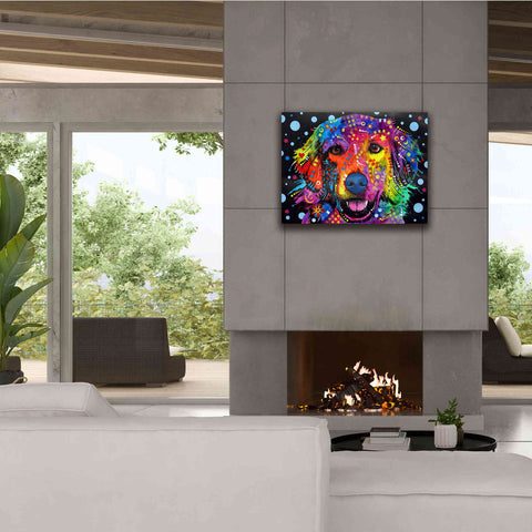 Image of 'Love Is Golden ' by Dean Russo, Giclee Canvas Wall Art,34x26