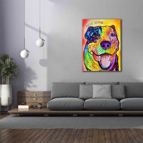 Image of 'Have Pittie' by Dean Russo, Giclee Canvas Wall Art,40x54