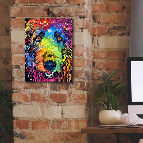 Image of 'Irish Wolfhound' by Dean Russo, Giclee Canvas Wall Art,12x16