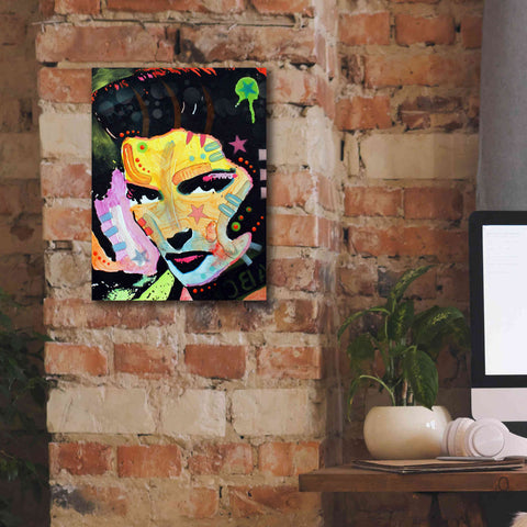 Image of 'Katherine Hepburn' by Dean Russo, Giclee Canvas Wall Art,12x16