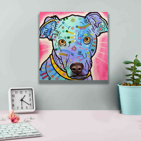 Image of 'Leer' by Dean Russo, Giclee Canvas Wall Art,12x12