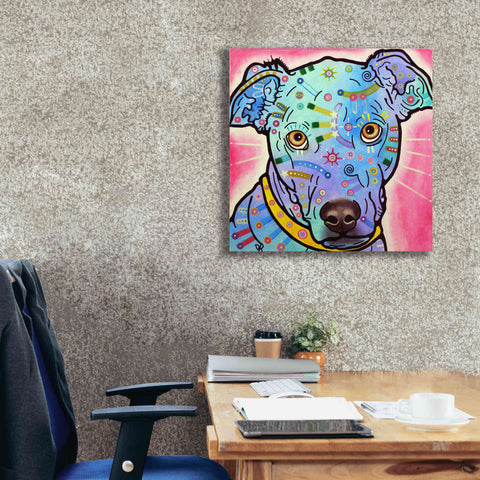 Image of 'Leer' by Dean Russo, Giclee Canvas Wall Art,26x26