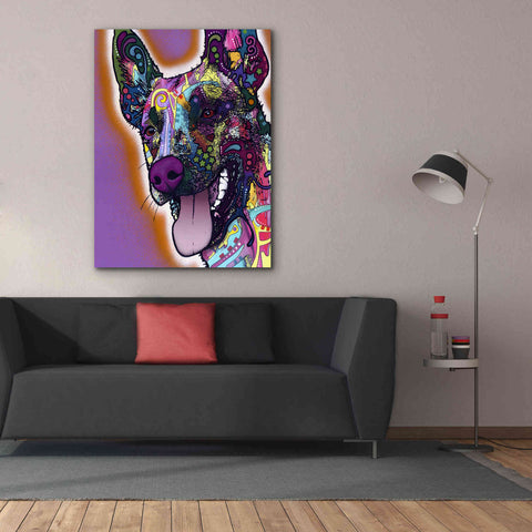Image of 'Malinois' by Dean Russo, Giclee Canvas Wall Art,40x54