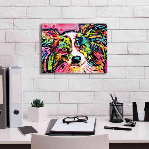 Image of 'Papillon 9149' by Dean Russo, Giclee Canvas Wall Art,16x12