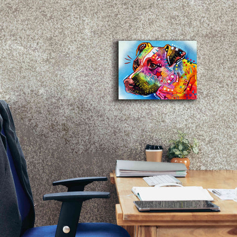 Image of 'Pit Bull 1059' by Dean Russo, Giclee Canvas Wall Art,16x12