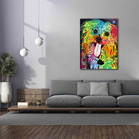 Image of 'Shih Tzu' by Dean Russo, Giclee Canvas Wall Art,40x54