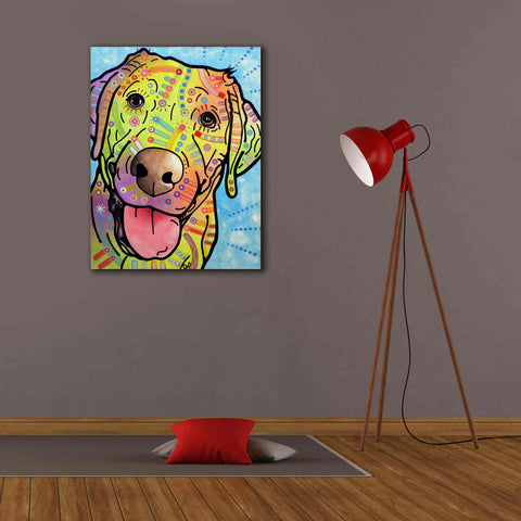 Image of 'Sunny' by Dean Russo, Giclee Canvas Wall Art,26x34