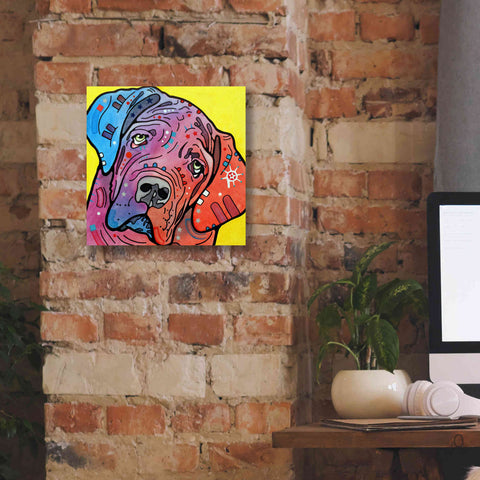 Image of 'The Bully' by Dean Russo, Giclee Canvas Wall Art,12x12