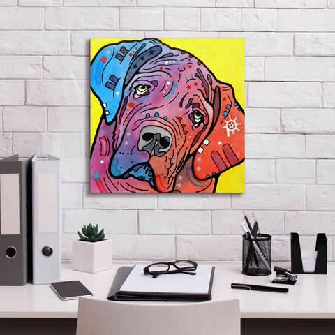 Image of 'The Bully' by Dean Russo, Giclee Canvas Wall Art,18x18