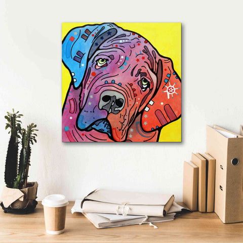 Image of 'The Bully' by Dean Russo, Giclee Canvas Wall Art,18x18