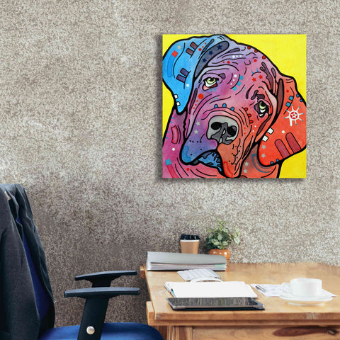 Image of 'The Bully' by Dean Russo, Giclee Canvas Wall Art,26x26