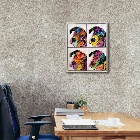 Image of '4 Danes' by Dean Russo, Giclee Canvas Wall Art,20x24