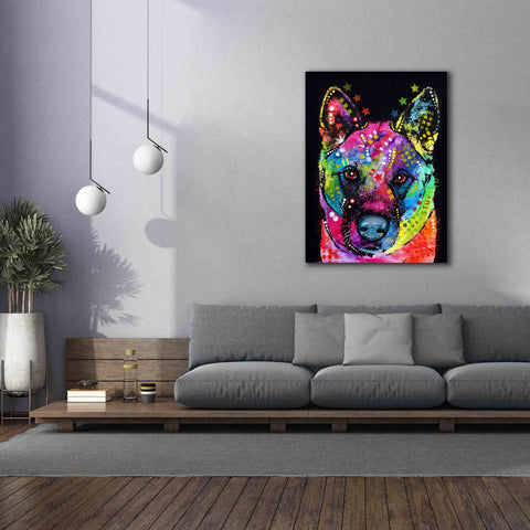 Image of 'Akita 2' by Dean Russo, Giclee Canvas Wall Art,40x54