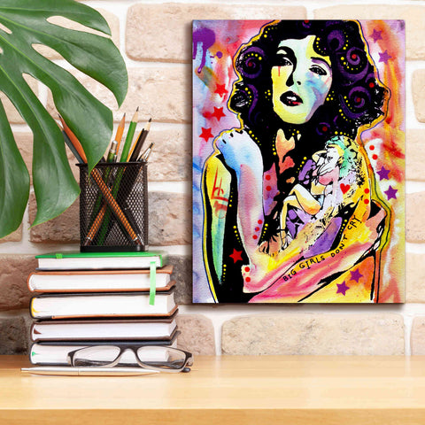 Image of 'Big Girls Don't Cry' by Dean Russo, Giclee Canvas Wall Art,12x16