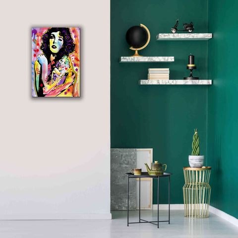 Image of 'Big Girls Don't Cry' by Dean Russo, Giclee Canvas Wall Art,18x26