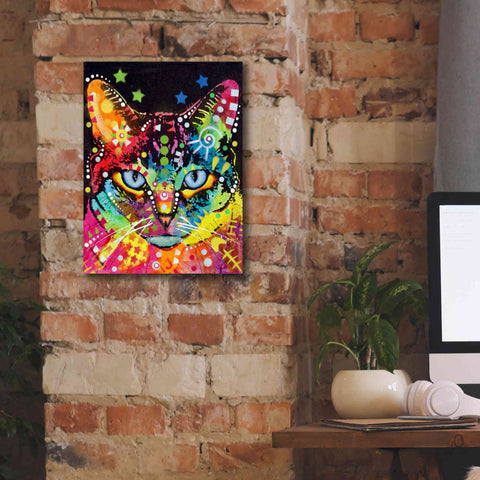 Image of 'Blue Eyes' by Dean Russo, Giclee Canvas Wall Art,12x16