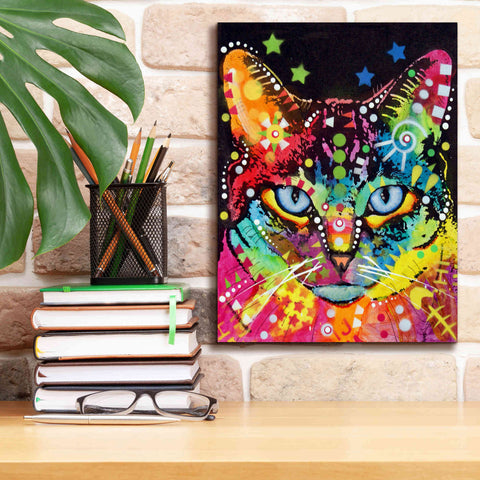 Image of 'Blue Eyes' by Dean Russo, Giclee Canvas Wall Art,12x16