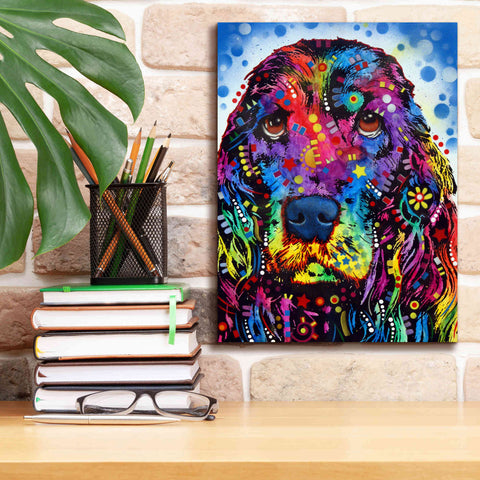 Image of 'Cocker Spaniel 2' by Dean Russo, Giclee Canvas Wall Art,12x16