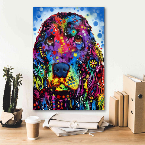 Image of 'Cocker Spaniel 2' by Dean Russo, Giclee Canvas Wall Art,18x26