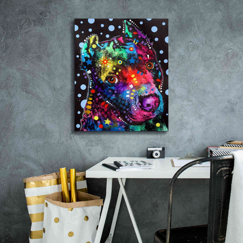 Image of 'Companion Pit' by Dean Russo, Giclee Canvas Wall Art,20x24