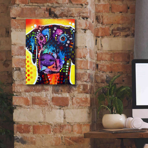 Image of 'Dobie' by Dean Russo, Giclee Canvas Wall Art,12x16