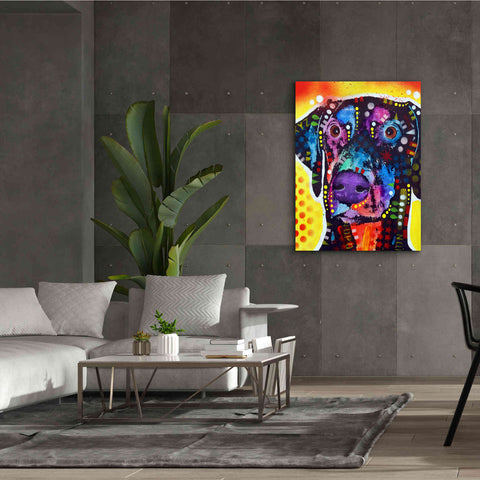 Image of 'Dobie' by Dean Russo, Giclee Canvas Wall Art,40x54