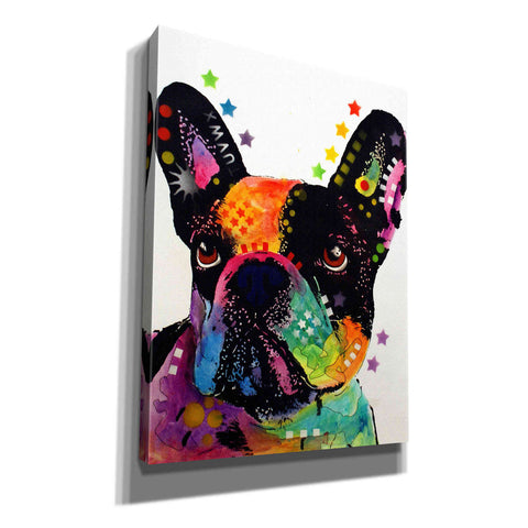 Image of 'French Bulldog' by Dean Russo, Giclee Canvas Wall Art
