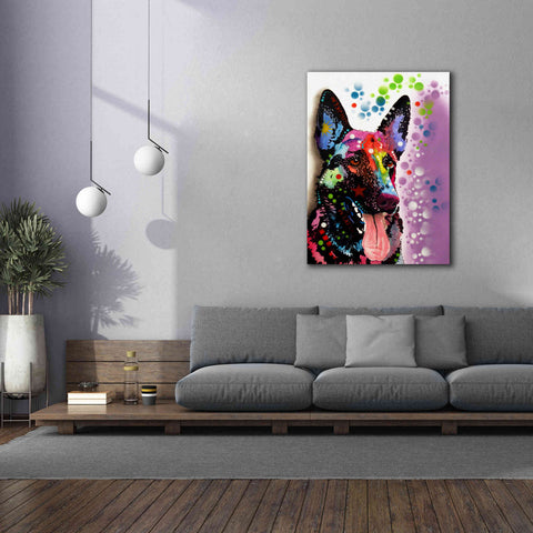 Image of 'German Shepherd 2' by Dean Russo, Giclee Canvas Wall Art,40x54