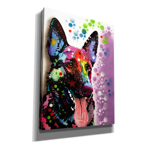 Image of 'German Shepherd 2' by Dean Russo, Giclee Canvas Wall Art