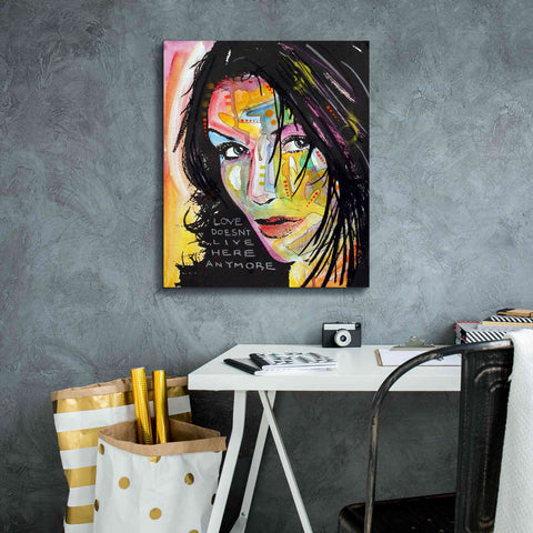 Image of 'Love Doesn't Live Here' by Dean Russo, Giclee Canvas Wall Art,20x24