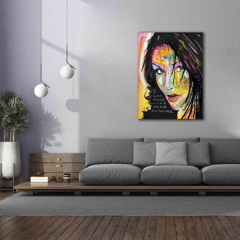 Image of 'Love Doesn't Live Here' by Dean Russo, Giclee Canvas Wall Art,40x54