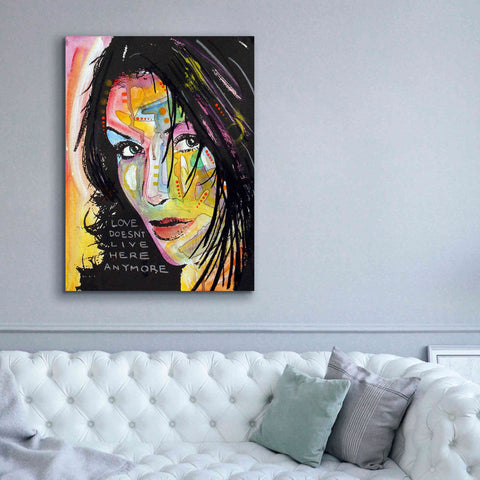 Image of 'Love Doesn't Live Here' by Dean Russo, Giclee Canvas Wall Art,40x54
